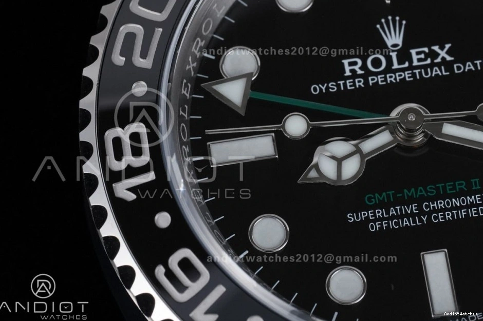 GMT LN SH3285 on Edition 116710 904L SS 853 New Master Bracelet ARF II Jubilee Best StreetReady V 1:1 1027